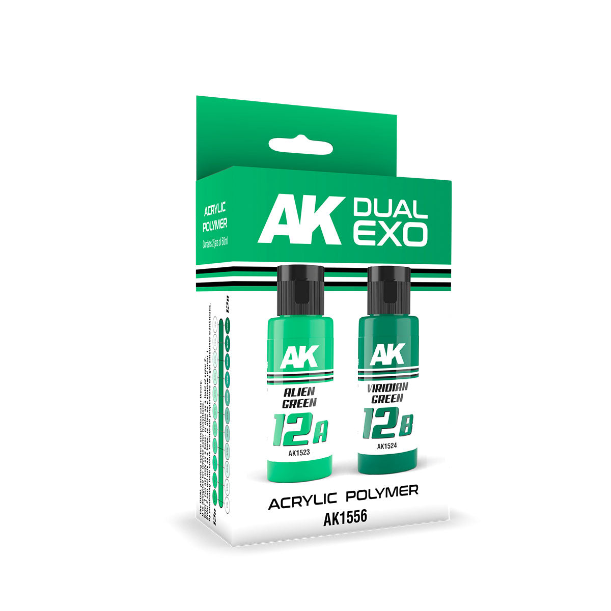 ALIEN GREEN & VIRIDIAN GREEN DUAL EXO Set 12 - AK