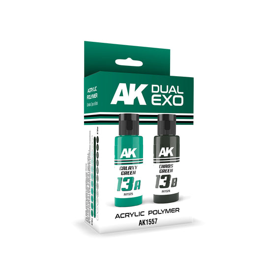 GALAXY GREEN & CHAOS GREEN DUAL EXO Set 13 - AK