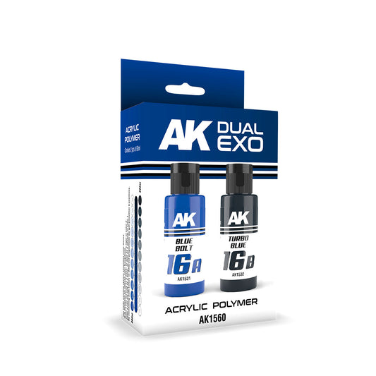 BLUE BOLT & TURBO BLUE DUAL EXO Set 16 - AK