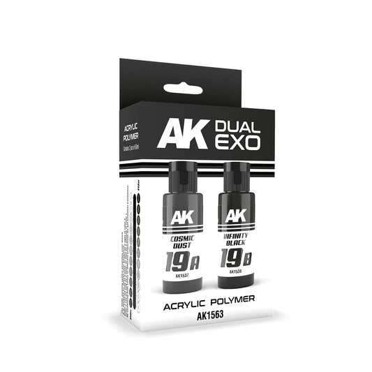 COSMIC DUST & INFINITY BLACK DUAL EXO Set 19 - AK