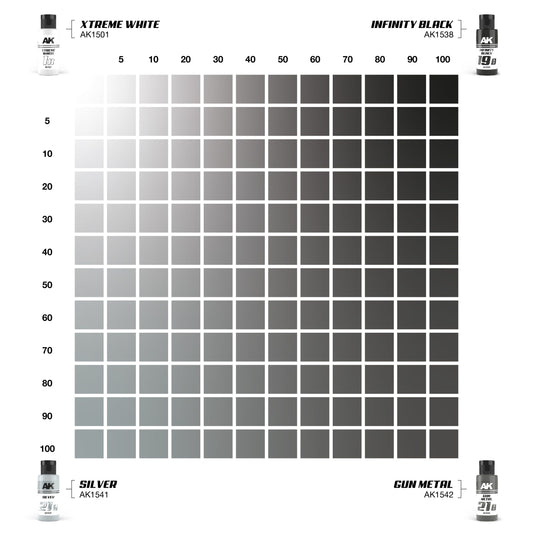 SILVER & GUN METAL DUAL EXO Set 21 - vista 2 - AK