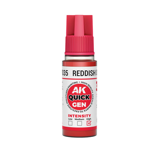 REDDISH ORANGE – QUICK GEN COLOR