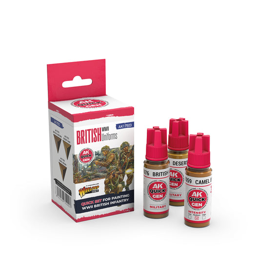 BRITISH WWII UNIFORMS – QUICK GEN SET