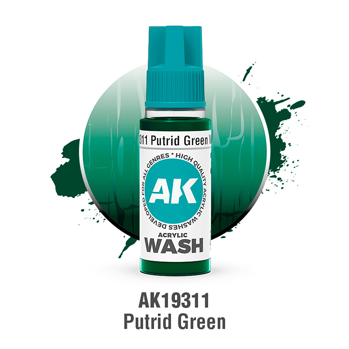 Ak19311 Putrid Green Wash