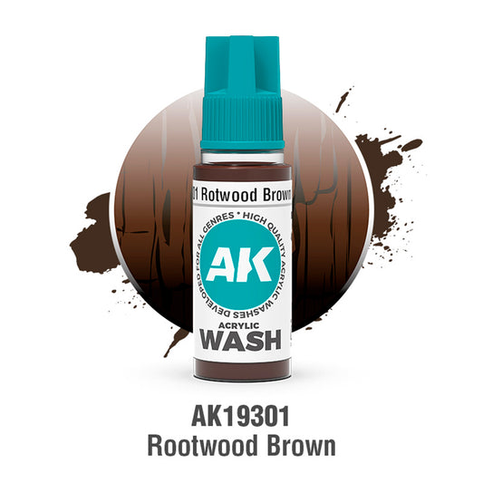 Ak19301 Rotwood Brown Wash
