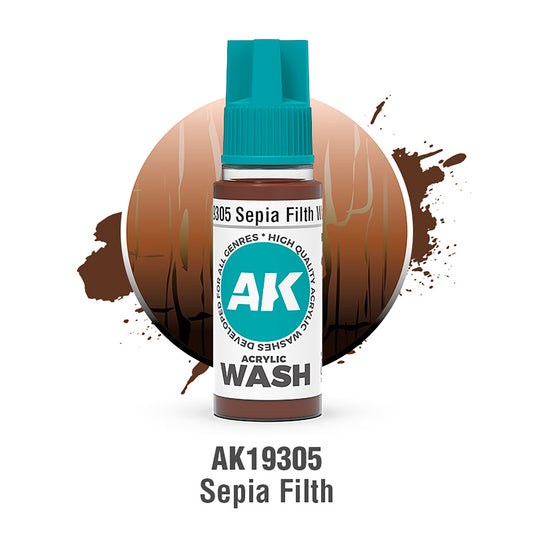Ak19305 Sepia Filth Wash
