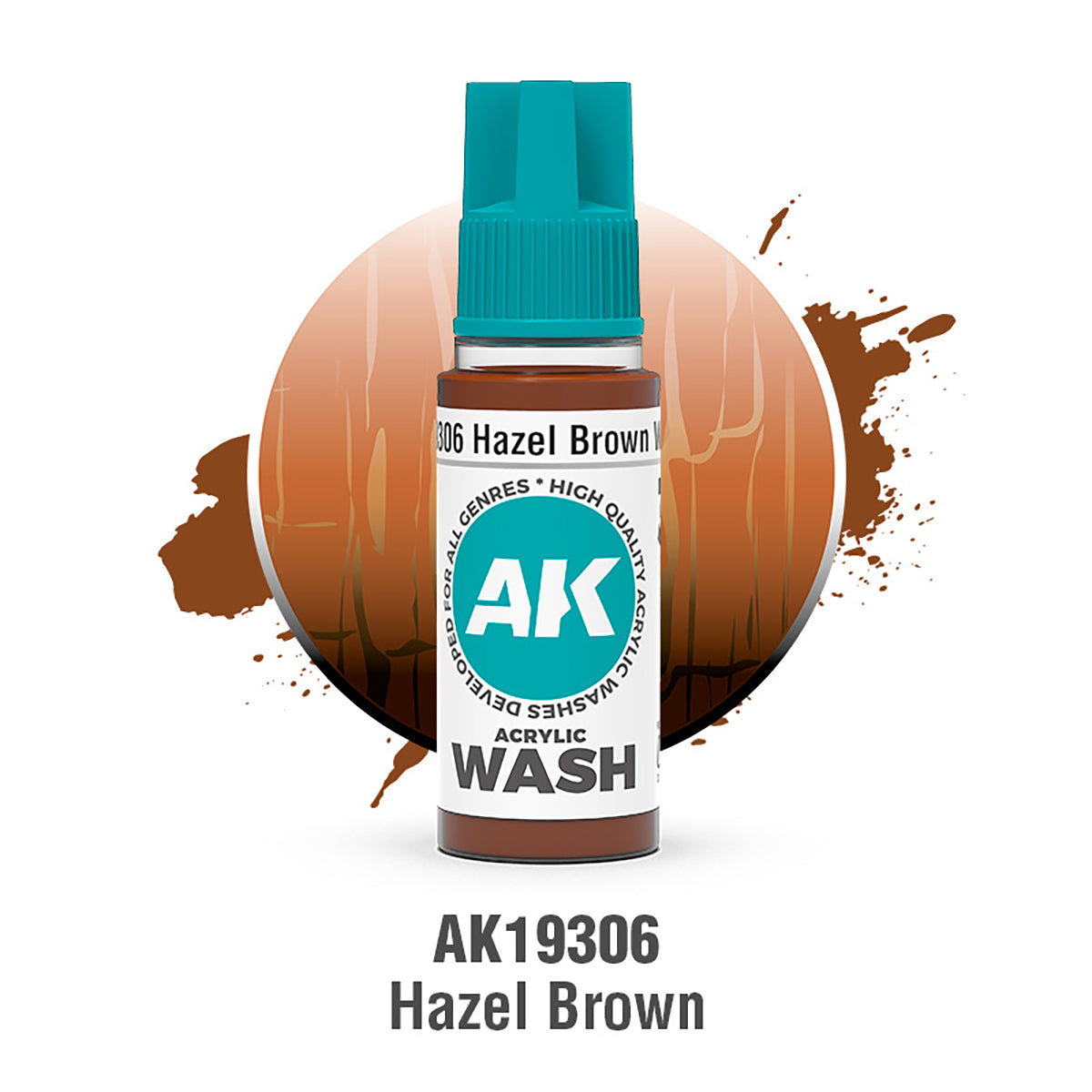 Ak19306 Hazel Brown Wash