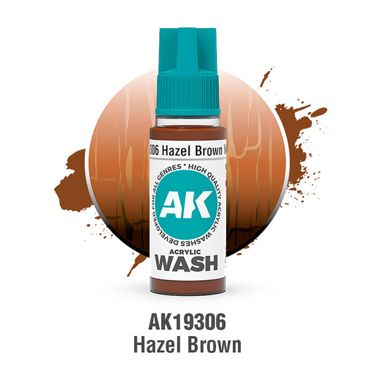 Ak19306 Hazel Brown Wash