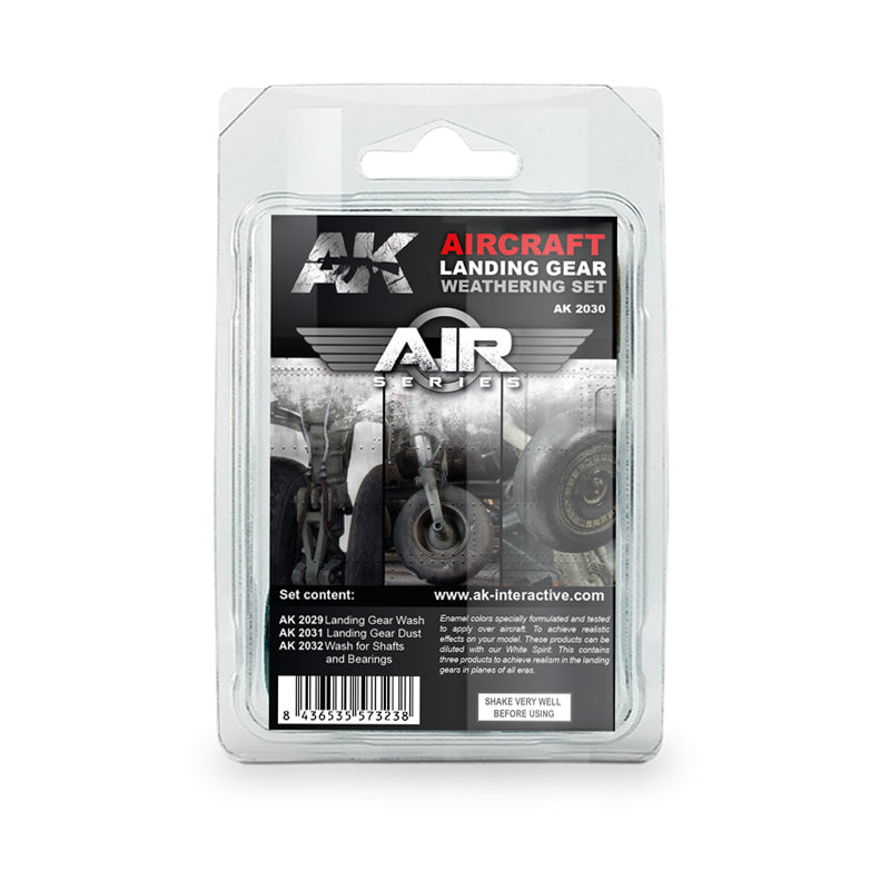 AIRCRAFT LANDING GEAR WEATHERING SET - AK