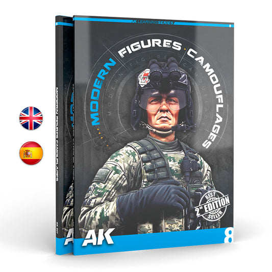 MODERN FIGURES COMOUFLAGES (AK LERNING SERIES Nº 8) English