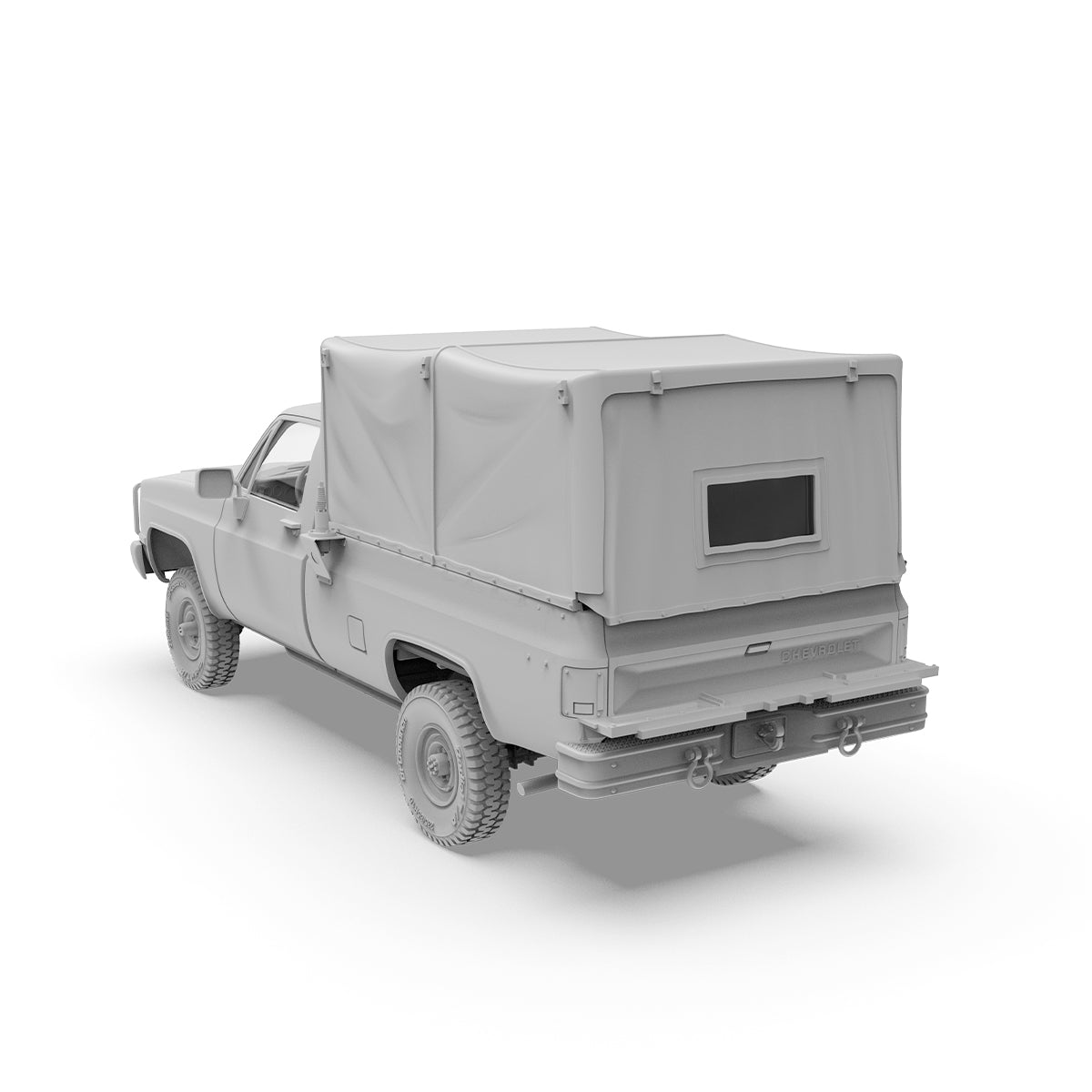 M1008 TROOP CARRIER WITH TARP 1/35