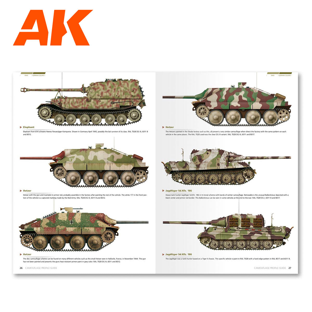 1945 GERMAN COLORS PROFILE GUIDE English