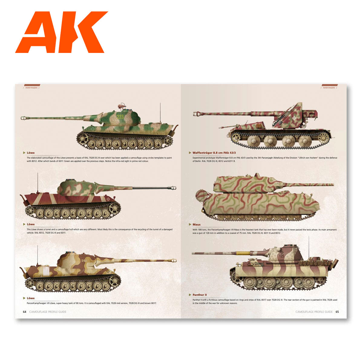1945 GERMAN COLORS PROFILE GUIDE English