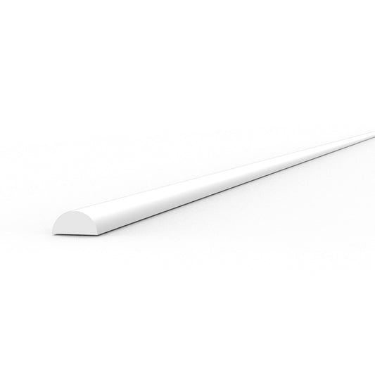 Half cane 1.00 x 350mm – STYRENE HALF CANE – (5 units)