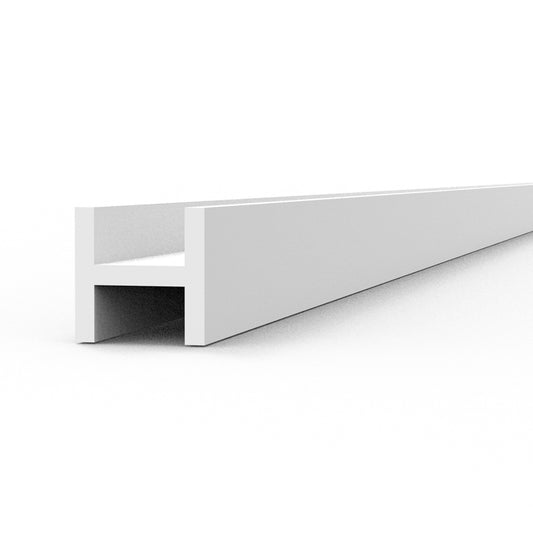 BEAMS H SHAPE 2.00 x 2.00 x 350mm – STYRENE – (4 units)