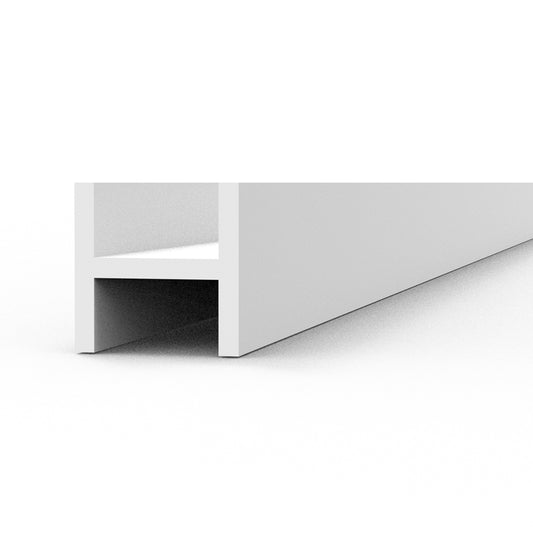 BEAMS H SHAPE 2.50 x 2.50 x 350mm – STYRENE – (4 units)
