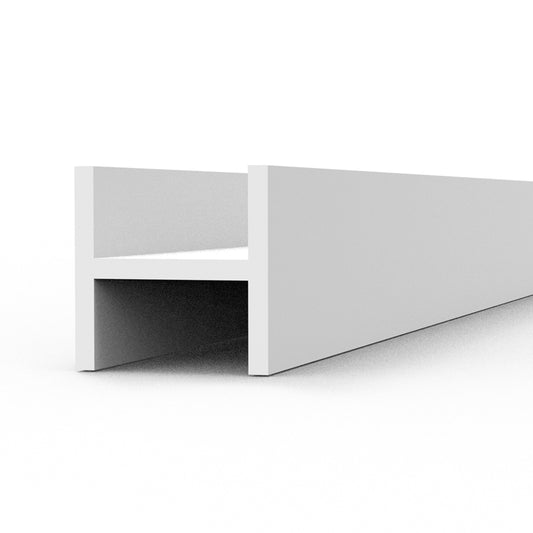 BEAMS H SHAPE 3.00 x 3.00 x 350mm – STYRENE – (3 units)