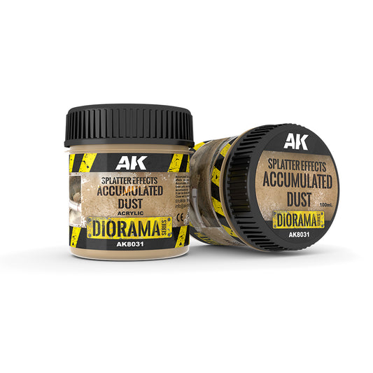 Efecto salpicadura polvo acumulado 100ML - AK