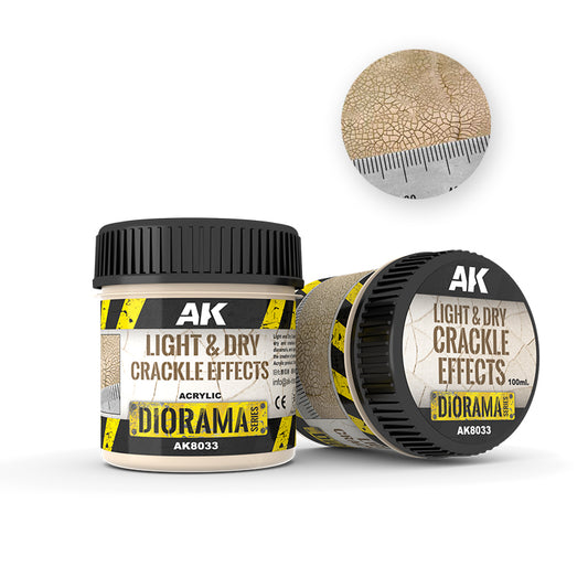 Efecto craquelado claro y seco 100ML - AK