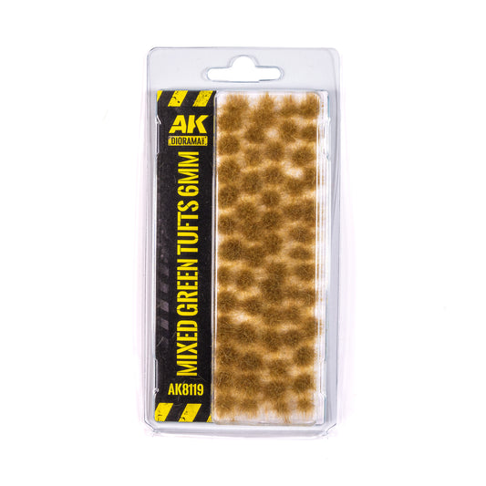 MEZCLA TUFTS (MATAS) VERDES 6mm