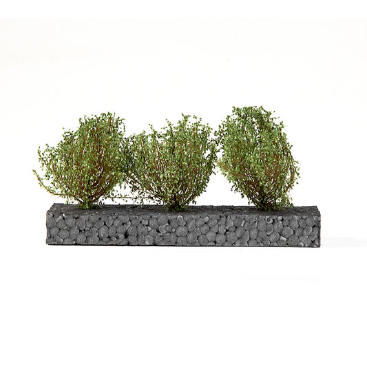 DARK GREEN BUSHES 4-5CM 1:35 / 75MM / 90MM