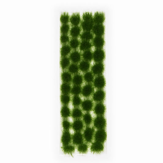 DARK GREEN TUFTS 6MM