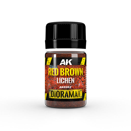 LIQUEN PARDO ROJIZO
