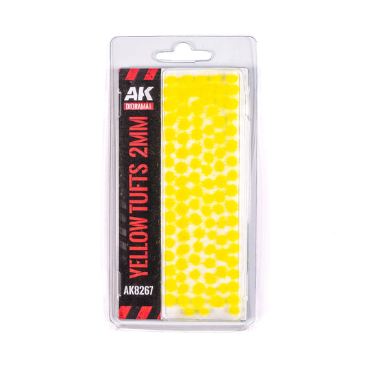 YELLOW FANTASY TUFTS 2MM