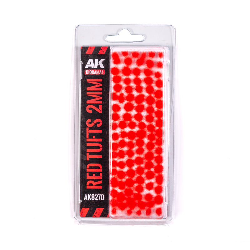 RED FANTASY TUFTS 2MM