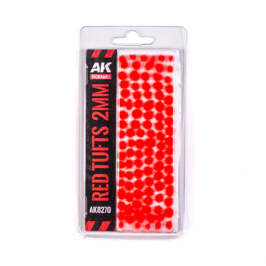 RED FANTASY TUFTS 2MM