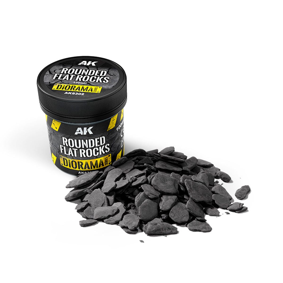 ROUNDED FLAT ROCKS - AK Interactive AK8302