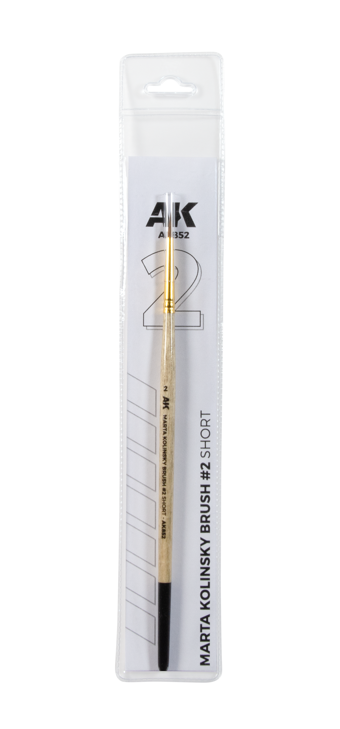 MARTA KOLINSKY BRUSH #2 SHORT