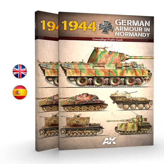 BLINDADOS ALEMANES DE 1944 EN NORMANDÍA – GUÍA DE PERFILES DE CAMUFLAJE English