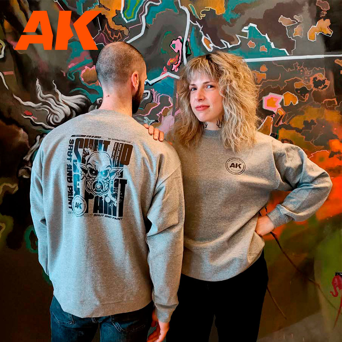 AK UNISEX SUDADERA talla M