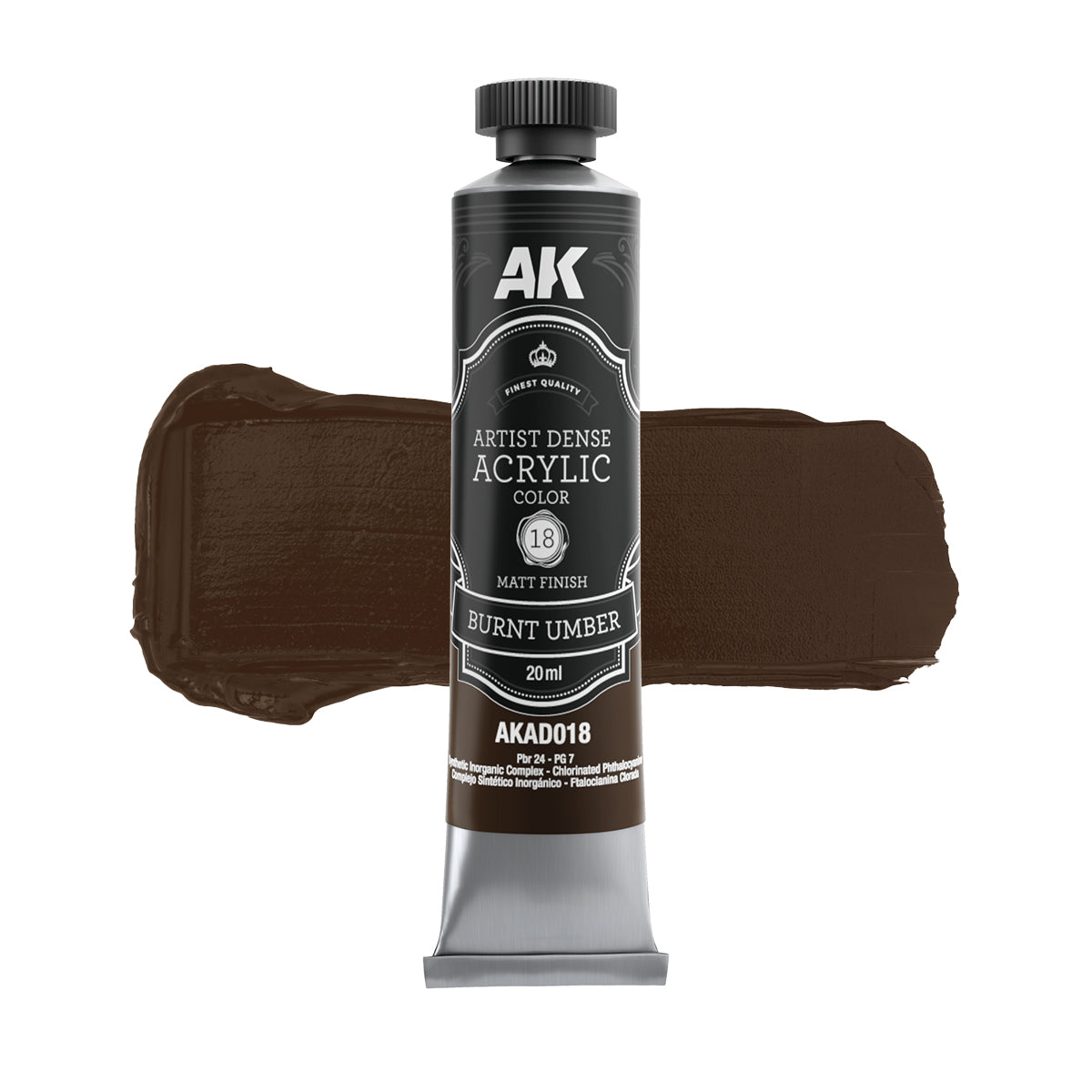 BLACK & WHITE SET – ARTISTIC DENSE ACRYLIC COLOR - vista 7 - AK