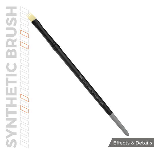 AK SYNTHETIC BRUSH – COMB
