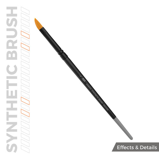 AK SYNTHETIC BRUSH – DAGGER L