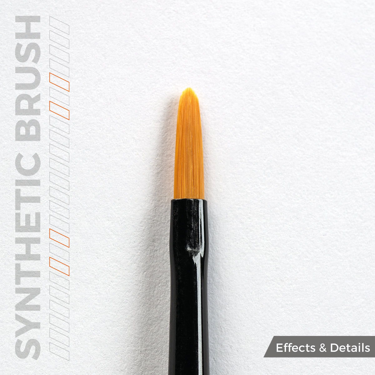 AK SYNTHETIC BRUSH – FILBERT 2