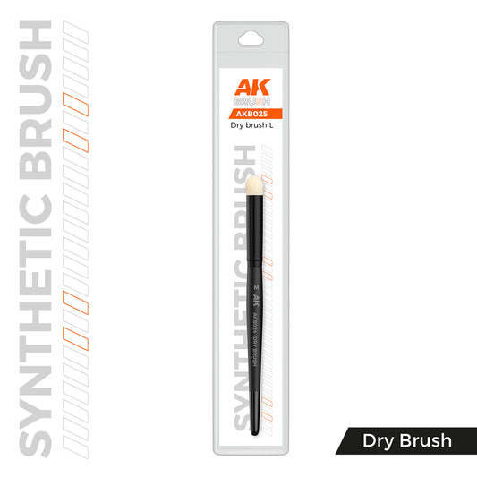 AK SYNTHETIC DRY BRUSH - L