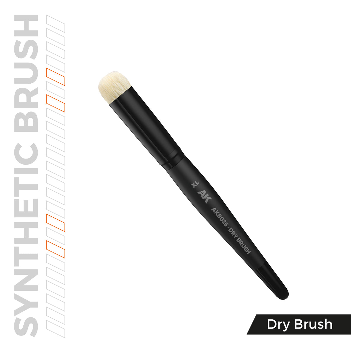AK SYNTHETIC DRY BRUSH – XL