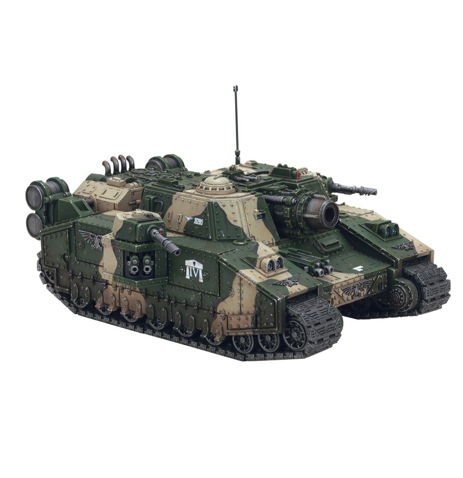 Astra Militarum: Baneblade montado como Banehammer