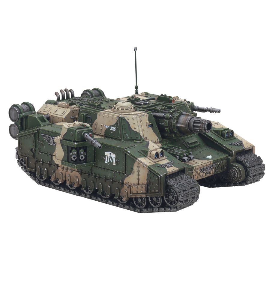 Astra Militarum: Baneblade montado como Doomhammer
