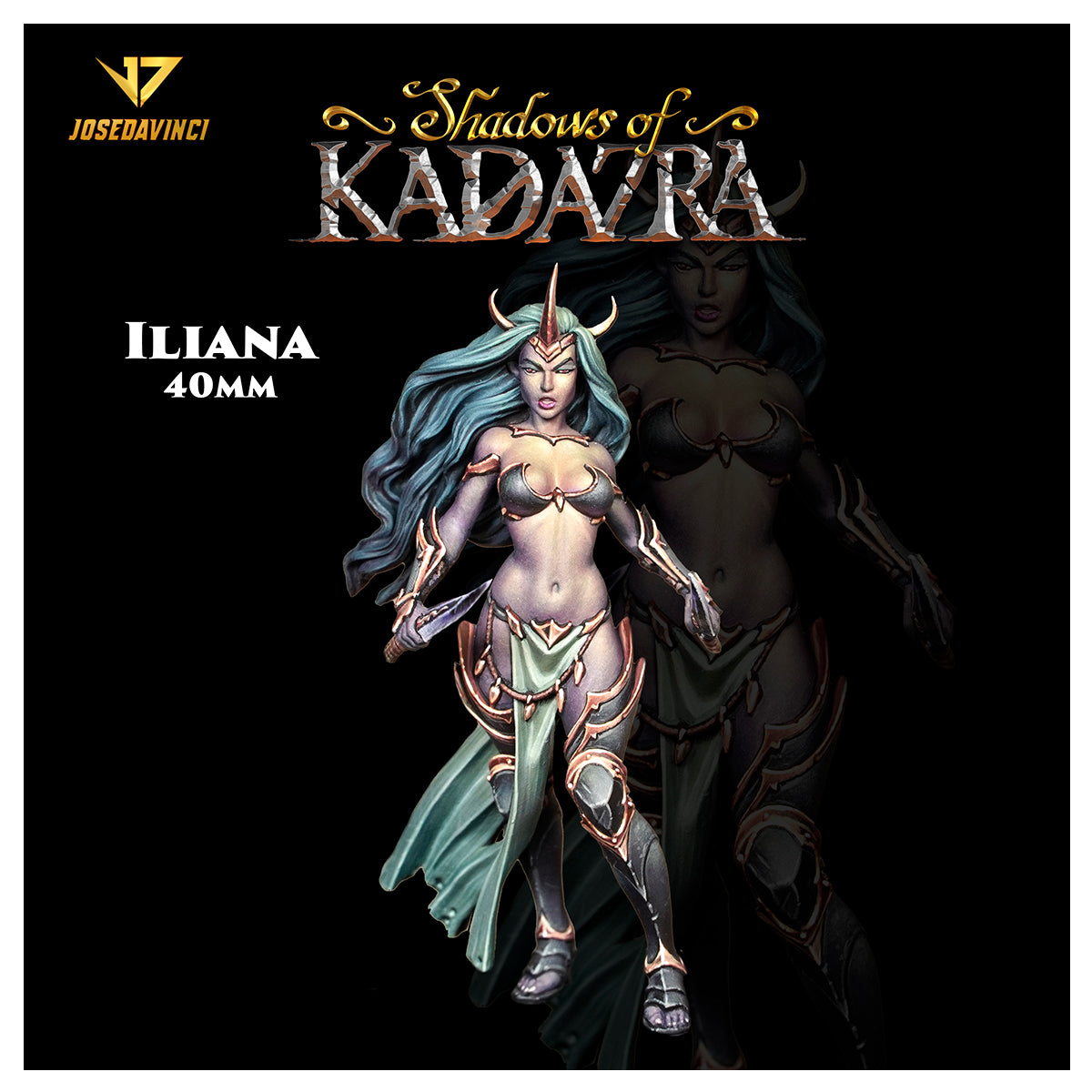 Shadows Of Kadazra – Iliana 40mm by Josedavinci