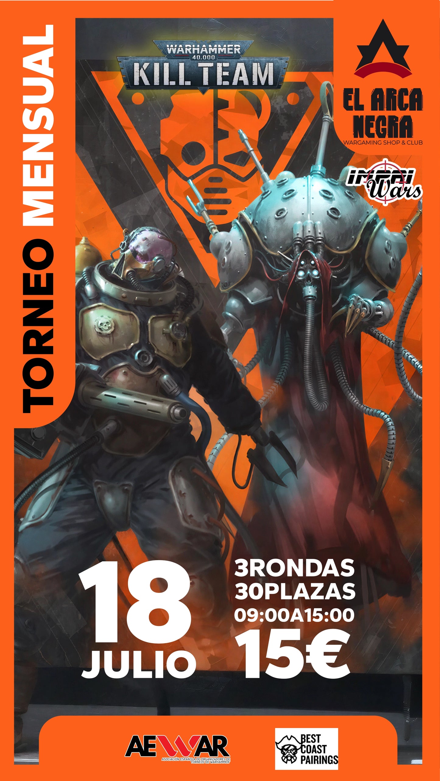 Kill Team Torneo Mensual, 18 julio
