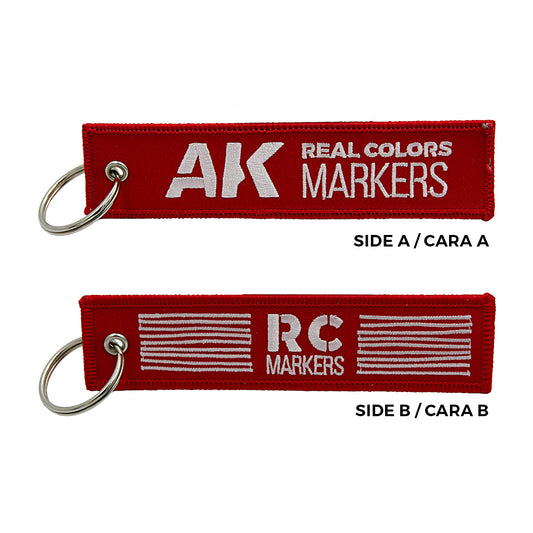 Embroidery Keychain RC MARKERS – Llavero bordado