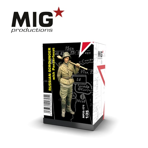RUSSIAN SCROUNGER WITH PANZERFAUST 1:35