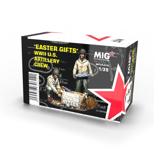 "EASTER GIFTS". WWII U.S. ARTILLERY CREW 1/35