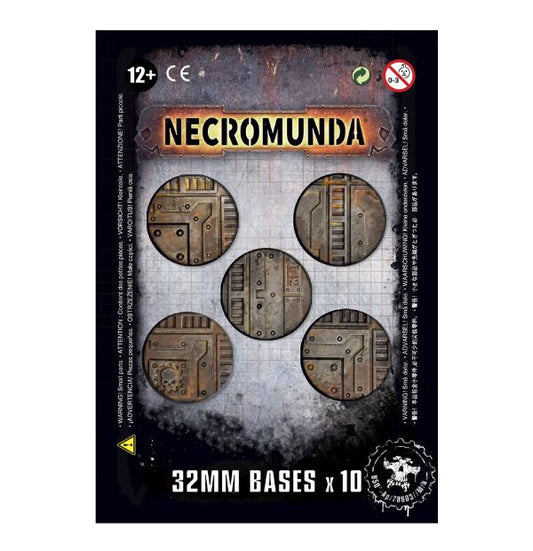 Necromunda: 32mm Bases (10 unidades)