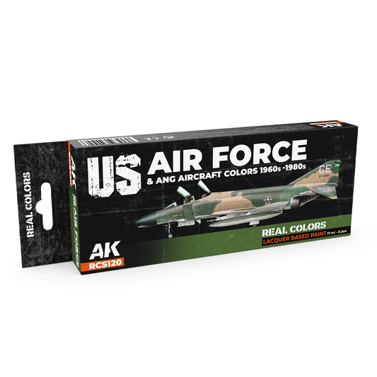 US Air Force & ANG Aircraft Colors 1960s-1980s SET