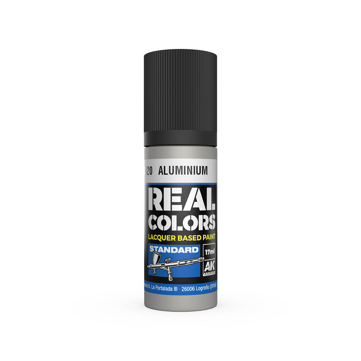 Aluminium 17 ml.